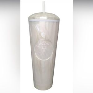 *BRAND NEW* Starbucks White Pearl Dome Kaleidoscope 2022 Venti Tumbler